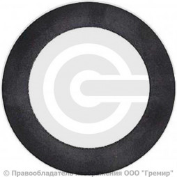 Прокладка фланцевая резиновая МБС А-500-10 Ду-500 Ру-10 ГОСТ 15180-86