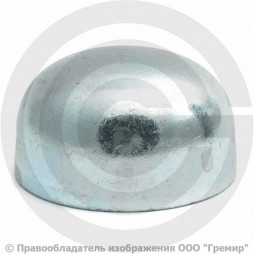 Заглушка 45х2,5 (Ду-40) оцинкованная эллиптическая ГОСТ 17379