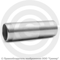 Сгон нержавеющий AISI 316 резьба-резьба Ду-40 (1 1/2") Сгон нержавеющий AISI 316 резьба-резьба Ду-40 (1 1/2")