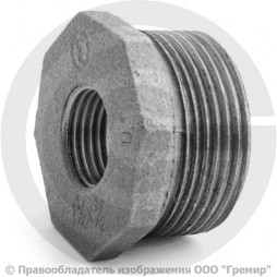 Футорка чугунная НР-ВР (НАР-ВН) Ду 32-15 (1 1/4"-1/2") Fittex PLUS