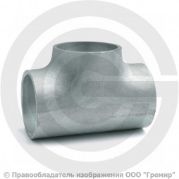 Тройник 33,7х3,2-21,3х3,2 (Ду 25-15) оцинкованный переходной исп.1 ГОСТ 17376