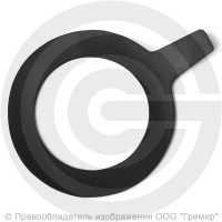 Прокладка фланцевая резиновая ТМКЩ Ду-125 Ру 10-40 (191х132х3) 3 мм с ушком исп.А ГОСТ 15180-86 Прокладка фланцевая резиновая ТМКЩ Ду-125 Ру 10-40 (191х132х3) 3 мм с ушком исп.А ГОСТ 15180-86