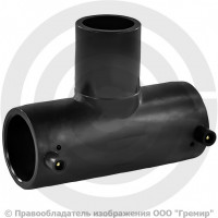 Тройник ПЭ100 электросварной Дн 90 Ру-16 SDR11 EUROSTANDARD Тройник ПЭ100 электросварной Дн 90 Ру-16 SDR11 EUROSTANDARD