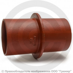 Труба опорная чугунная безраструбная SML Ду-125 для стояка Китай