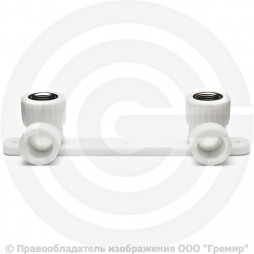 Планка PP-R монтажная белая ВР (ВН) Дн 25-1/2" PRO VALFEX