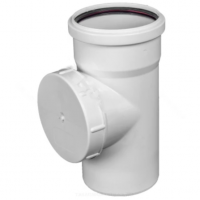 Ревизия PP-M с крышкой бесшумная белая Дн 160 б/нап в/к RTP (РосТурПласт)