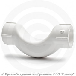 Обвод PP-R короткий белый Дн 32 с муфтами Pro Aqua