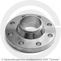 Фланец воротниковый нержавеющий 12х18н10т 1-80-63 ГОСТ 12821-80, Ру-63, Ду-80