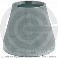 Переход 426х12-325х10 (Ду 400-300) оцинкованный концентрический ГОСТ 17378