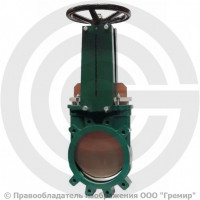 Задвижка шиберная двусторонняя с невыдвижным штоком Ду-150 Ру-10 (Т<80°С) VGB4400 Tecofi