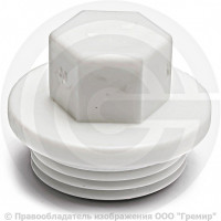 Заглушка (пробка) PP-R белая НР (НАР) Дн 32-1" RTP (РосТурПласт) Заглушка (пробка) PP-R белая НР (НАР) Дн 32-1" RTP (РосТурПласт)