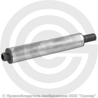 Компенсатор сильфонный осевой многослойный с кожухом из алюминия и внутренним экраном Ду-32 Ру-16 L=285мм под приварку патрубки сталь с фосфатным покр. DEK multilayer Hortum