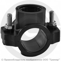 Седелка ПЭ ВР Дн 50-1/2" Ру-16 с резьбовым выходом RTP (РосТурПласт)