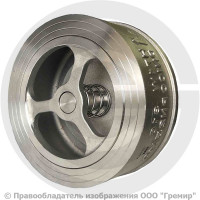 Клапан обратный осевой нержавеющий межфланцевый Ду-80 Ру-25 (Т<200°С) D71-H71W-16/25 ABRA Клапан обратный осевой нержавеющий межфланцевый Ду-80 Ру-25 (Т<200°С) D71-H71W-16/25 ABRA