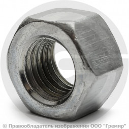 Гайка стальная оцинкованная М18 ГОСТ 5915-70