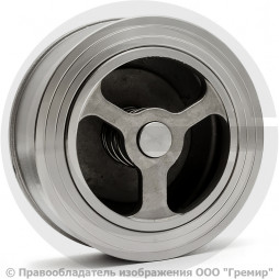 Клапан обратный осевой нержавеющий AISI 304 межфланцевый Ду-80 (3") Ру-40 (Т<250°С) NK-CSP80/4