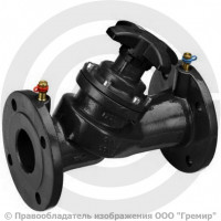 Клапан балансировочный ручной чугунный фланцевый Ду-150 Ру-16 Kvs=400.8м3/ч с измерительными ниппелями MNF-R Ридан Клапан балансировочный ручной чугунный фланцевый Ду-150 Ру-16 Kvs=400.8м3/ч с измерительными ниппелями MNF-R Ридан