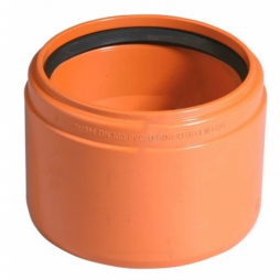 Переход НПВХ (ПВХ) коричневый Дн 315 б/нап на раструб керамической трубы Ostendorf KGUSM