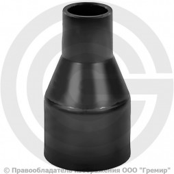 Муфта ПЭ100 спигот переходная Дн 160-110 Ру-16 SDR11