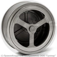 Клапан обратный осевой нержавеющий AISI 316 межфланцевый Ду-100 (4") Ру-40 (Т<250°С) NK-YC100/6