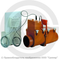 Клапан обратный канализационный Дн 110 2-х камерный с эл/приводом, 2 лючка HL HL710.2EPC Клапан обратный канализационный Дн 110 2-х камерный с эл/приводом, 2 лючка HL HL710.2EPC