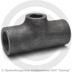 Тройник П 48,3х5-42,4х5 (Ду 40-32) стальной (Ст.20) переходной исп.1 ГОСТ 17376