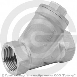 Фильтр сетчатый Y-образный нержавеющий Ду-32 (1 1/4") Ру-40 ВР (ВН) (Т<180°С) Benarmo