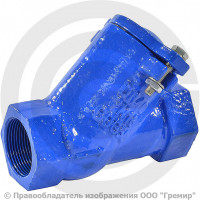 Клапан обратный шаровый чугунный муфтовый Ду-25 Ру-16 ВР (ВН) (Т<80°С) шар сталь+NBR Benarmo Клапан обратный шаровый чугунный муфтовый Ду-25 Ру-16 ВР (ВН) (Т<80°С) шар сталь+NBR Benarmo