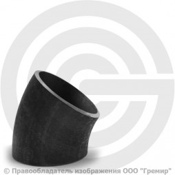 Отвод П30 630х10 (Ду-600) стальной (Ст.20) 30 градусов ГОСТ 17375