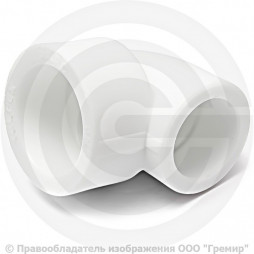 Угольник PP-R переходной белый внутренняя пайка Дн 32-20 90гр VALFEX