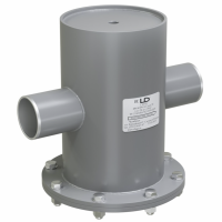 Грязевик абонентский вертикальный стальной под приварку Ду-150 Ру-16 LD Грязевик абонентский вертикальный стальной под приварку Ду-150 Ру-16 LD