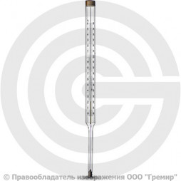 Термометр керосиновый прямой L=66мм (Т<200°С) ТТЖ-М 240/66 Стеклоприбор