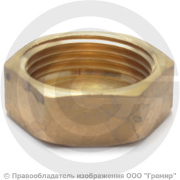 Заглушка латунная ВР (ВН) Ду-15 (1/2") STOUT