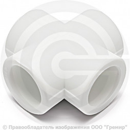 Крестовина PP-R белая Дн 40 Pro Aqua